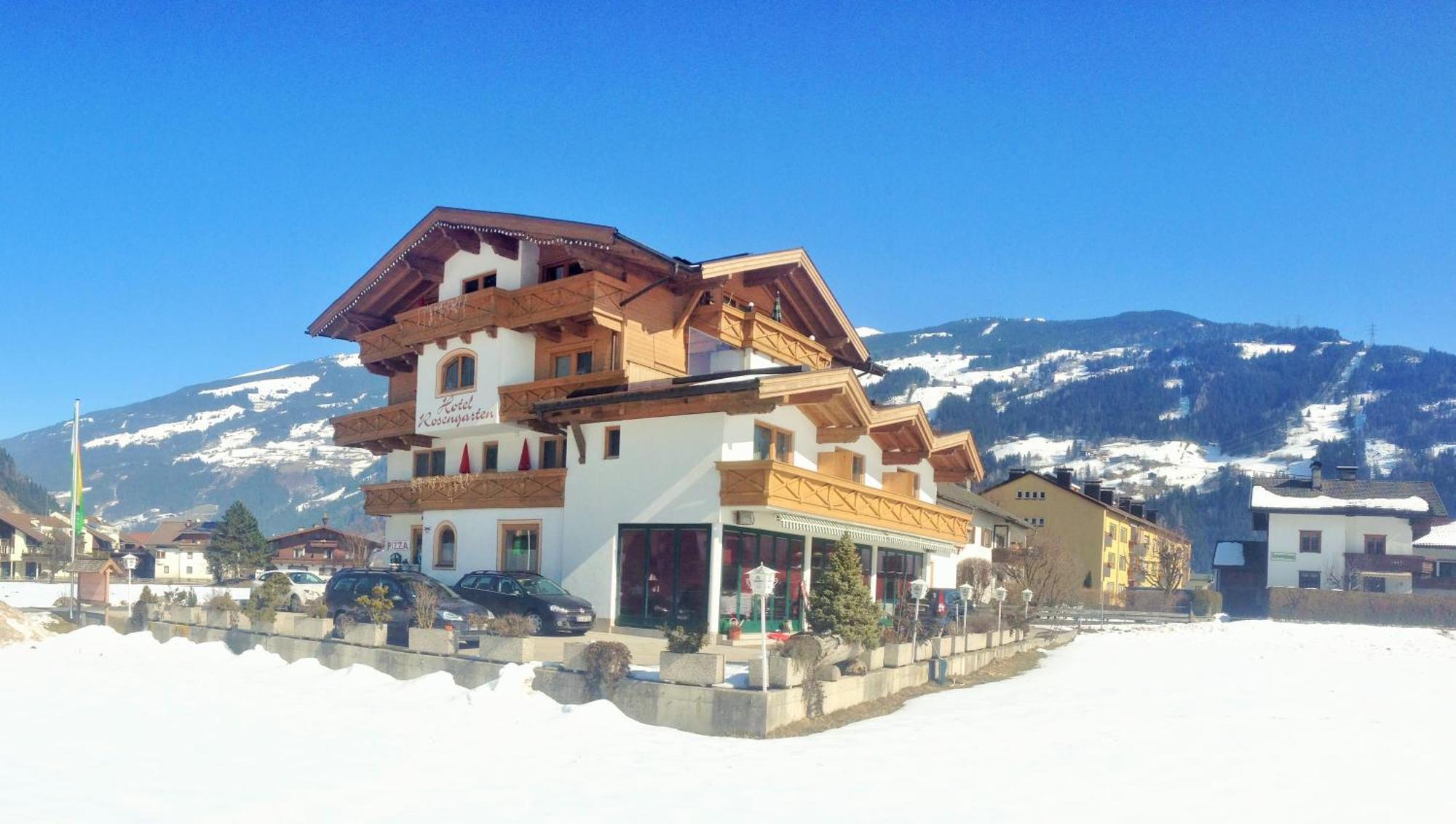 Hotel Restaurant Rosengarten Zell am Ziller Exterior foto